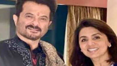Neetu Singh Kapoor and Anil Kapoor