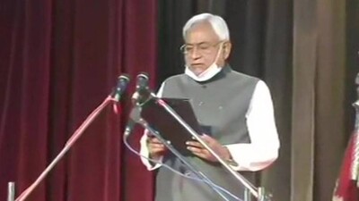 Nitish Kumar Takes Oath As Bihar CM For 7th Time