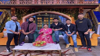 Nitish Rana, Akshar Rana on The Kapil Sharma Show
