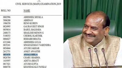 Om Birla's daughter cracks UPSC civil services exam