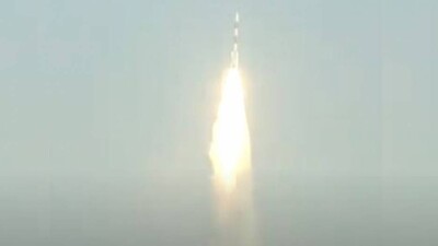 PSLV-C50 Rocket Lifts-Off With India's 42nd Communication Satellite CMS-01