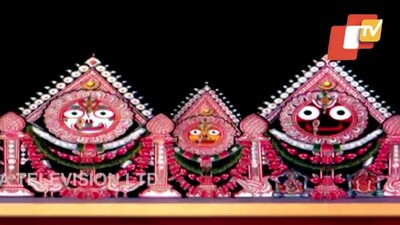 Padma Besha Of Lord Jagannath & Siblings Today