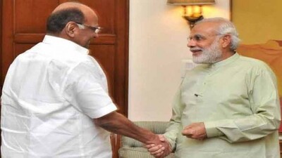 Pawar-Modi-meet