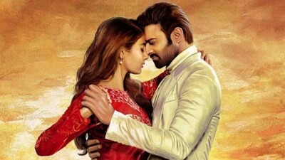 Pooja Hegde and Prabhas in Radhe Shyam