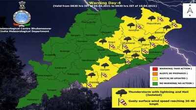 Rain-Thunderstorm-alert-for