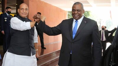 Rajnath-Austin Meet Focuses On Enhancing Defence Ties