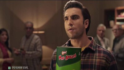 Ranveer Singh in Bingo Ad