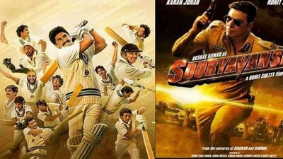 Ranvver Singh in 83, Akshay Kumar in Sooryavanshi