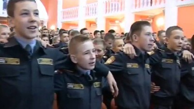 Russian-cadets-sing-Ae-wata