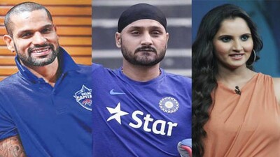 Shikhar-Harbhajan-Sania