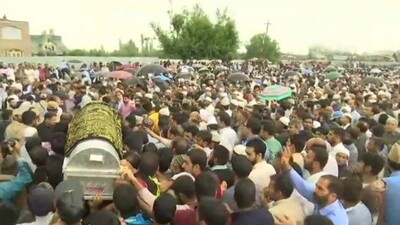 Shujaat-Bukhari-funeral