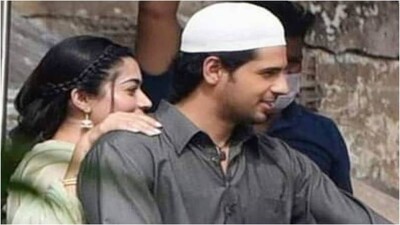 Sidharth Malhotra and Rashmika Mandanna in Mission Majnu