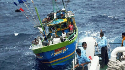 54 Indian Fishermen Arrested By Sri Lankan Navy, 5 Trawlers Seized