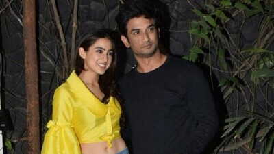 Sushant Singh Rajput and Sara Ali Khan