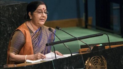 Sushma on Pakistan terror nation