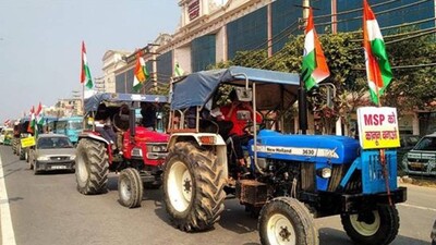 Delhi Police Allow Farmers' Tractor Rally, Barricades To Open On Jan 26