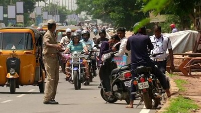 Traffic penalty for wrong-side driving