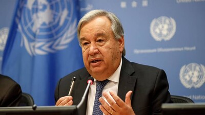 UN Secretary-Genera,l Antonio Guterres