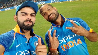 Virat-Kohli-Shikhar-Dhawan- playlist