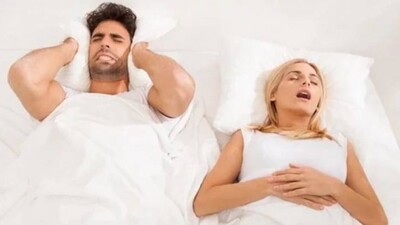 Woman-Snoring