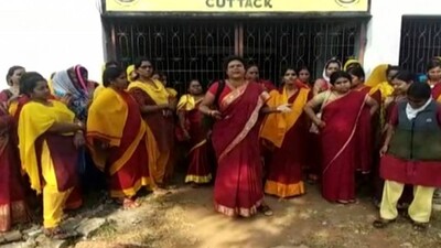 anganwadi-worker-protest