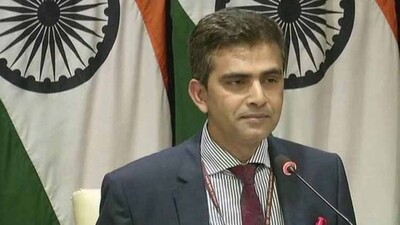 External Affairs Ministry spokesperson Raveesh Kumar