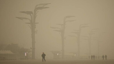 Beijing Blanketed In Heavy Smog