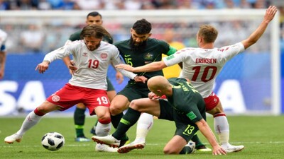 APTOPIX Russia Soccer WCup Denmark Australia
