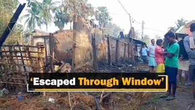 ‘Houses Set On Fire Over Past Enmity’ In Odisha