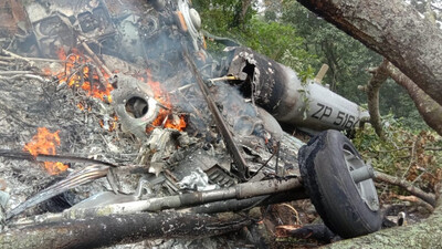 IAF Chopper Crash