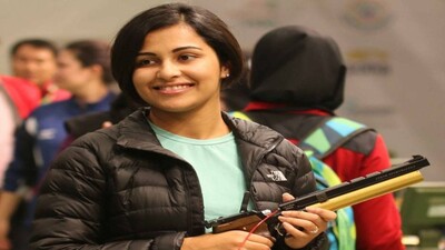 Indian shooter Heena Sidhu