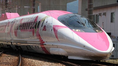 hello-kitty-bullet-train