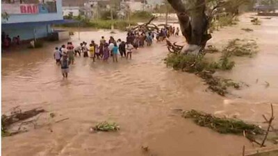 flood after Titli