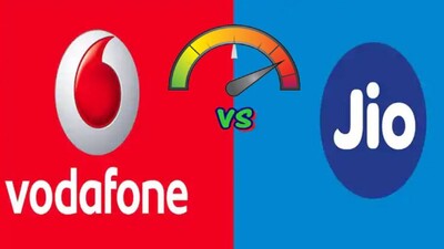 Jio 4G download Vodafone upload