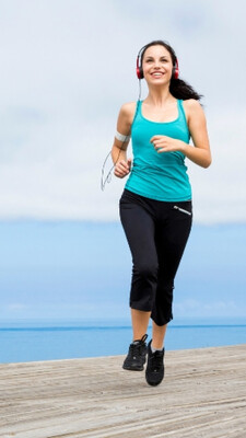 jogging