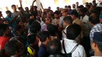 lathi-charge