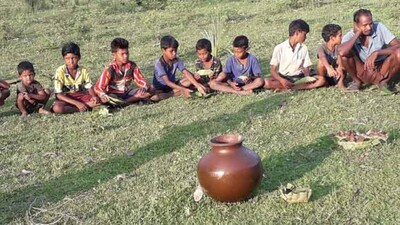 Bizarre! Malkangiri Children Wait In Line To Drink Booze To Avoid Coronavirus