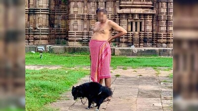 Man Booked For Walking His Dog In Premises Of Ancient Temple
