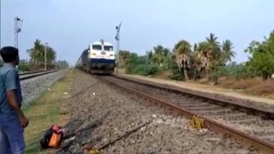 Puri Tirupati train accident averted