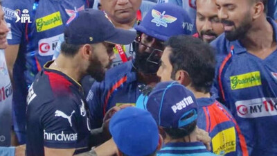 Virat Kohli and Gautam Gambhir in a verbal spat 