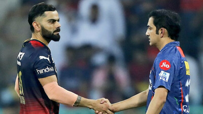 Virat Kohli and Gautam Gambhir
