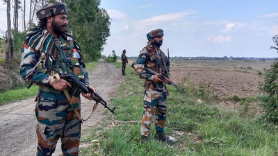Security forces, mobs destroy militant camps in Manipur