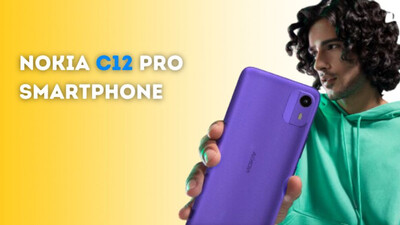 Nokia C12 Pro Smartphone launched in India with 2D toughened glass with 4000mAh battery and many mor