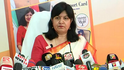 Bhubaneswar MP Aparajita Sarangi