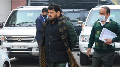 Brij Bhushan's aide Sanjay Singh files nomination for WFI top post