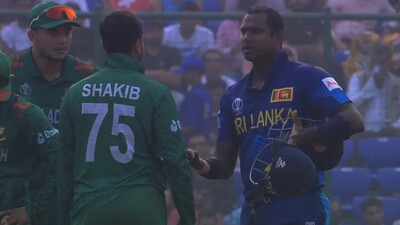 Angelo Mathews, fans slam Shakib al Hasan over timed out dismissal