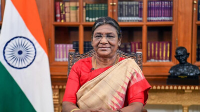 President Droupadi Murmu scheduled for 3-day visit to Odisha from October 23