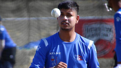 Nepal cricketer Sandeep Lamichhane
