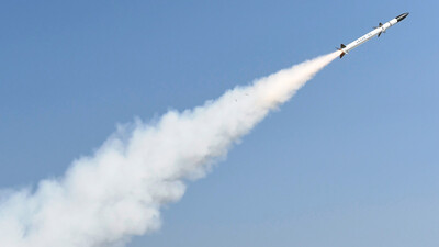 Missile test at Chandipur ITR in Balasore 