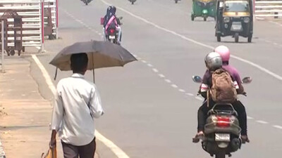Heat wave condition in Odisha